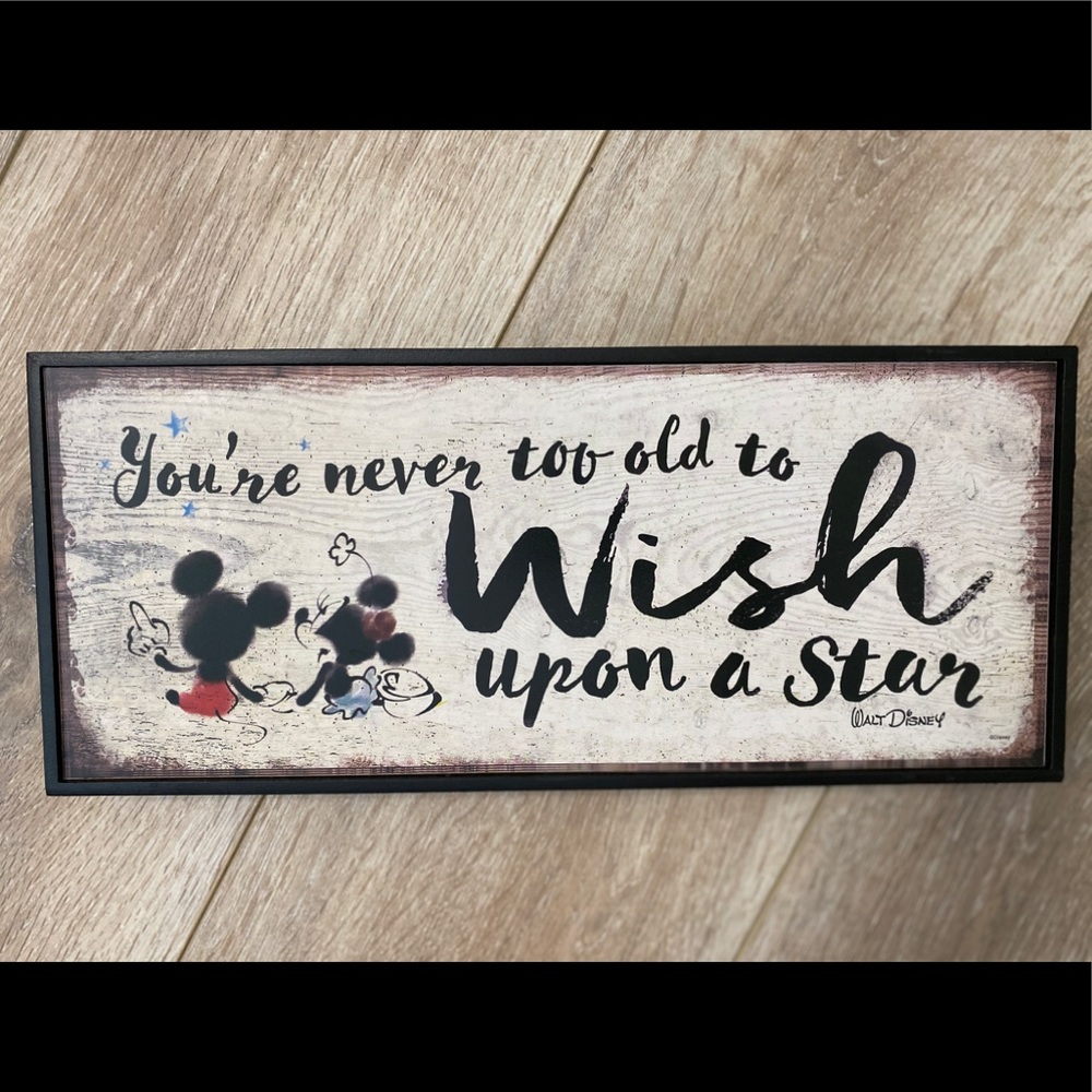 Disney Home Decor Sign